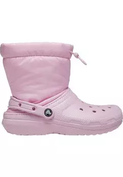 Ботильоны CLASSIC PUFF BOOT UNISEX Crocs, цвет ballerina pink