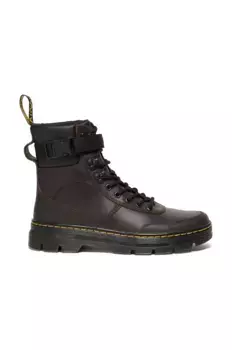 Ботильоны Combs из технической кожи Dr. Martens, коричневый
