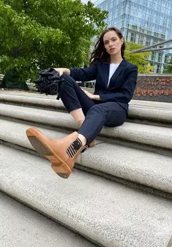 Ботильоны Crickit, коньяк