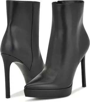 Ботильоны Danise Nine West, цвет Black Smooth