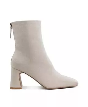 Ботильоны Dimri Square Toe из микрофибры London Rag, коричневый/бежевый