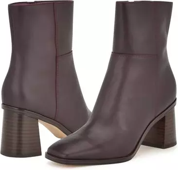 Ботильоны Dither Nine West, цвет Dark Red Leather