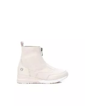 Ботильоны для девочки в спортивном стиле бежевого цвета Xti, бежевый