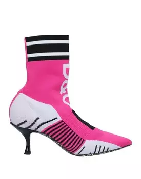 Ботильоны Dolce&Gabbana, фуксия