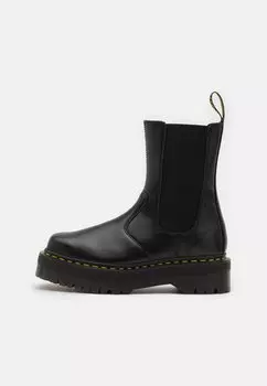 Ботильоны Dr. Martens 2976 HI QUAD SQUARED UNISEX, черный полированный, цвет black polished smooth