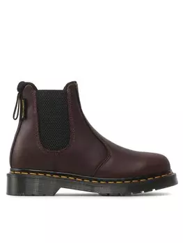 Ботильоны Dr. Martens, бургундия