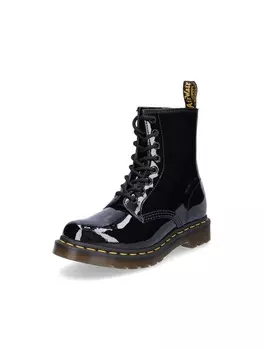 Ботильоны Dr Martens Lackleder Schnrboot 1460, черный