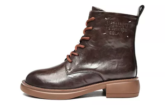 Ботильоны EBLAN Ankle Boots Women's Brown