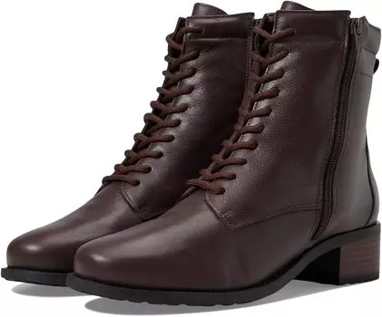 Ботильоны Expedition David Tate, цвет Brown Pebble Grain Leather