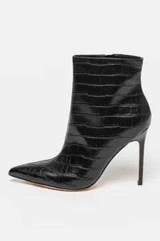 Ботильоны Farrah из искусственной кожи с острым носком Nine West, черный