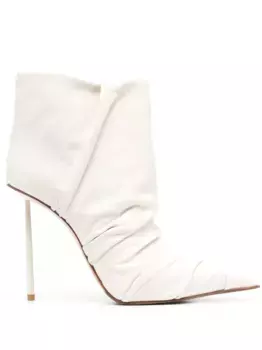 Ботильоны Fedra 120 со сборками Le Silla, нейтральный