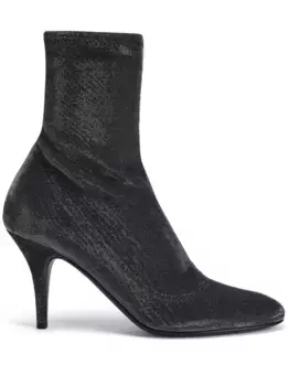 Ботильоны Felicienne 85 Giuseppe Zanotti, серебяный