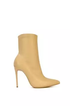 Ботильоны 'Felix' с острым носком и эластичным носком на шпильке XY London, обнаженная