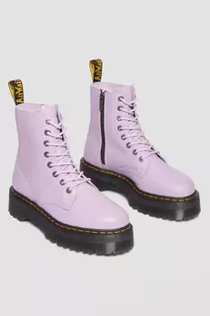 Ботильоны - Фиолетовый - На плоской подошве Dr. Martens