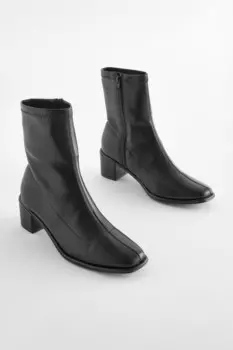Ботильоны Forever Comfort с гибким верхом Next, черный
