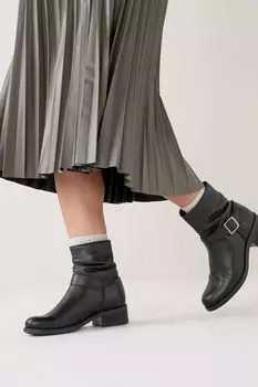 Ботильоны Forever Comfort с пряжкой Next, черный