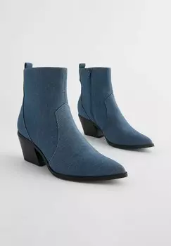Ботильоны FOREVER COMFORT WESTERN Next, цвет Mottled Blue