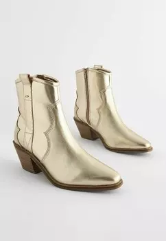 Ботильоны FOREVER COMFORT WESTERN Next, золотой
