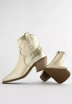 Ботильоны FOREVER COMFORT WESTERN Next, золотой