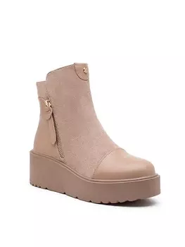 Ботильоны Foreverfolie, бежевый