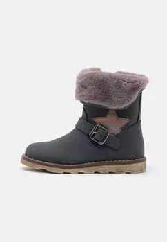 Ботильоны Friboo, темно-синие