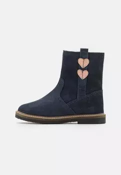 Ботильоны Friboo, темно-синие