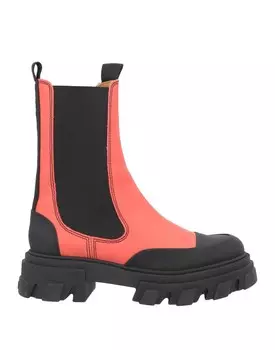 Ботильоны Ganni, коралл