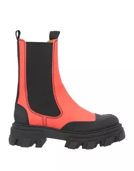 Ботильоны Ganni, коралл