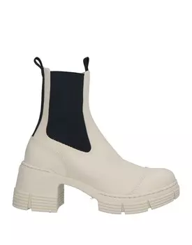 Ботильоны Ganni, молочный