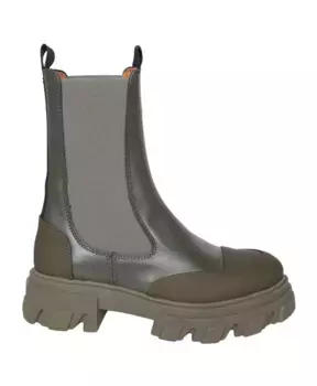 Ботильоны Ganni, зеленый