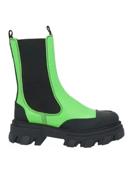 Ботильоны Ganni, зеленый