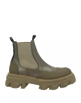 Ботильоны Ganni, зеленый