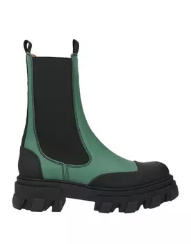 Ботильоны Ganni, зеленый