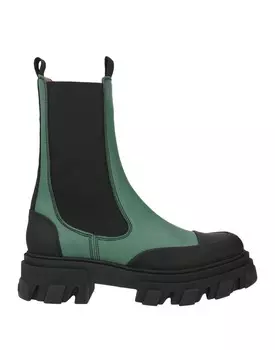 Ботильоны Ganni, зеленый