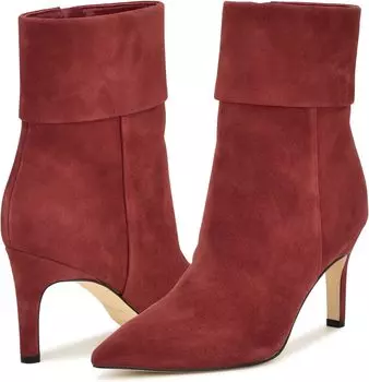 Ботильоны Gemms Nine West, цвет Dark Red Suede