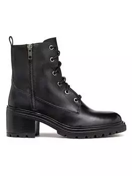 Ботильоны Geox Leder-Stiefeletten Damiana, черный