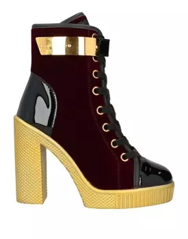 Ботильоны Giuseppe Zanotti, бордовый