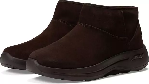 Ботильоны Go Walk Arch Fit - Cute N Cozy SKECHERS Performance, цвет Chocolate