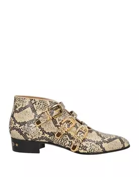 Ботильоны Gucci, бежевый