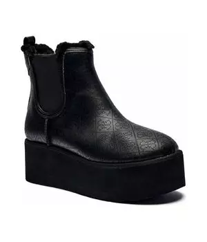 Ботильоны Guess Jilaine на платформе, черный