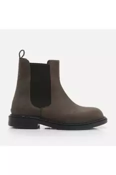 Ботильоны - Хаки - На плоской подошве Yaya by Hoti, хаки