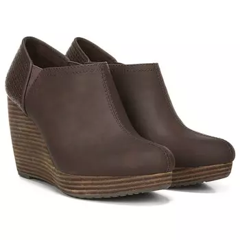 Ботильоны Harlow на танкетке Dr. Scholl'S, коричневый