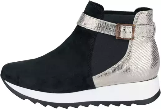 Ботильоны Heine, цвет Schwarz-Champagner