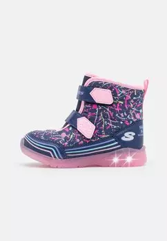 Ботильоны Illumi Brights Skechers, цвет navy/pink