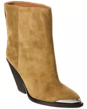 Ботильоны Isabel Marant Ladel из замши, коричневый