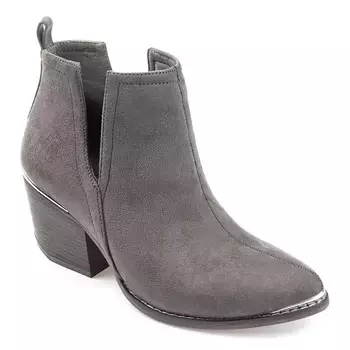 Ботильоны Issla на блочном каблуке Journee, серый