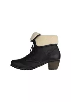 Ботильоны Ista из натуральной кожи оленя Natural Feet, черный