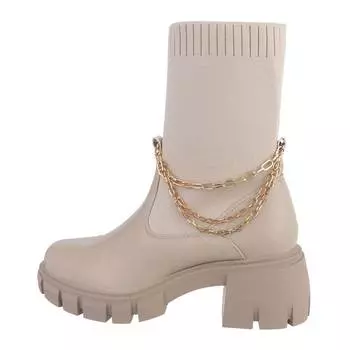 Ботильоны Ital Design, бежевый