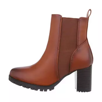 Ботильоны Ital Design, кэмел