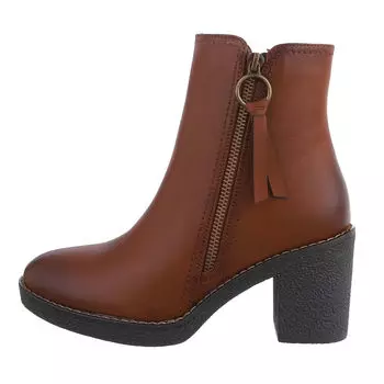 Ботильоны Ital Design, кэмел